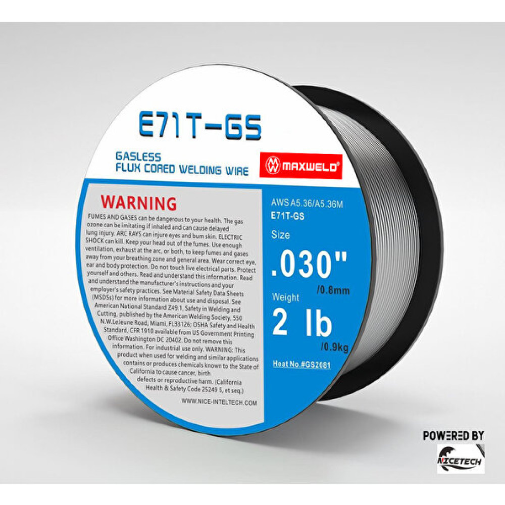 Maxweld E71T-GS Gazsız Özlü Kaynak Teli 0.80 mm 1 kg Paket Kaynak Makineleri Fiyatı