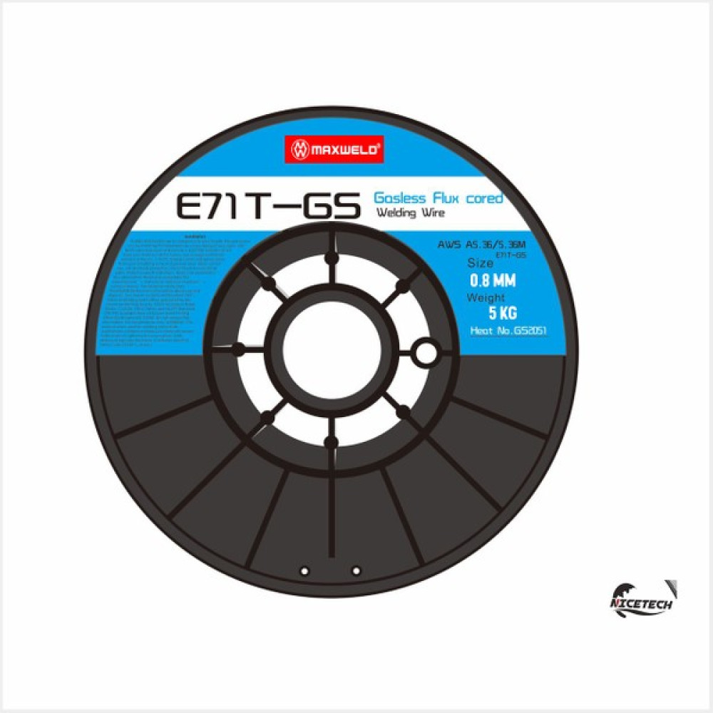 Maxweld E71TG-S 0.80 mm Gazsız Özlü Kaynak Teli 5 kg Kaynak Makineleri Fiyatı