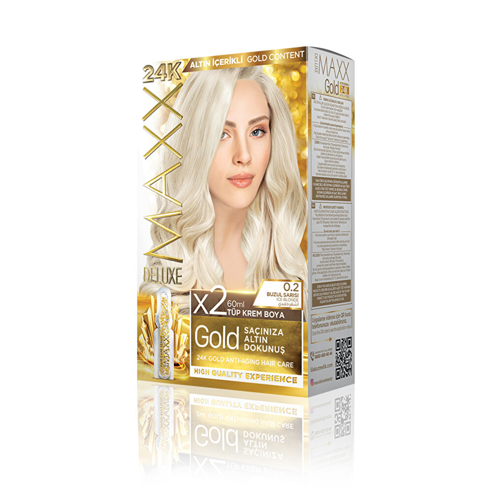Maxx Deluxe Gold Set 0.2 Buzul Sarısı Saç Boyası Fiyatı