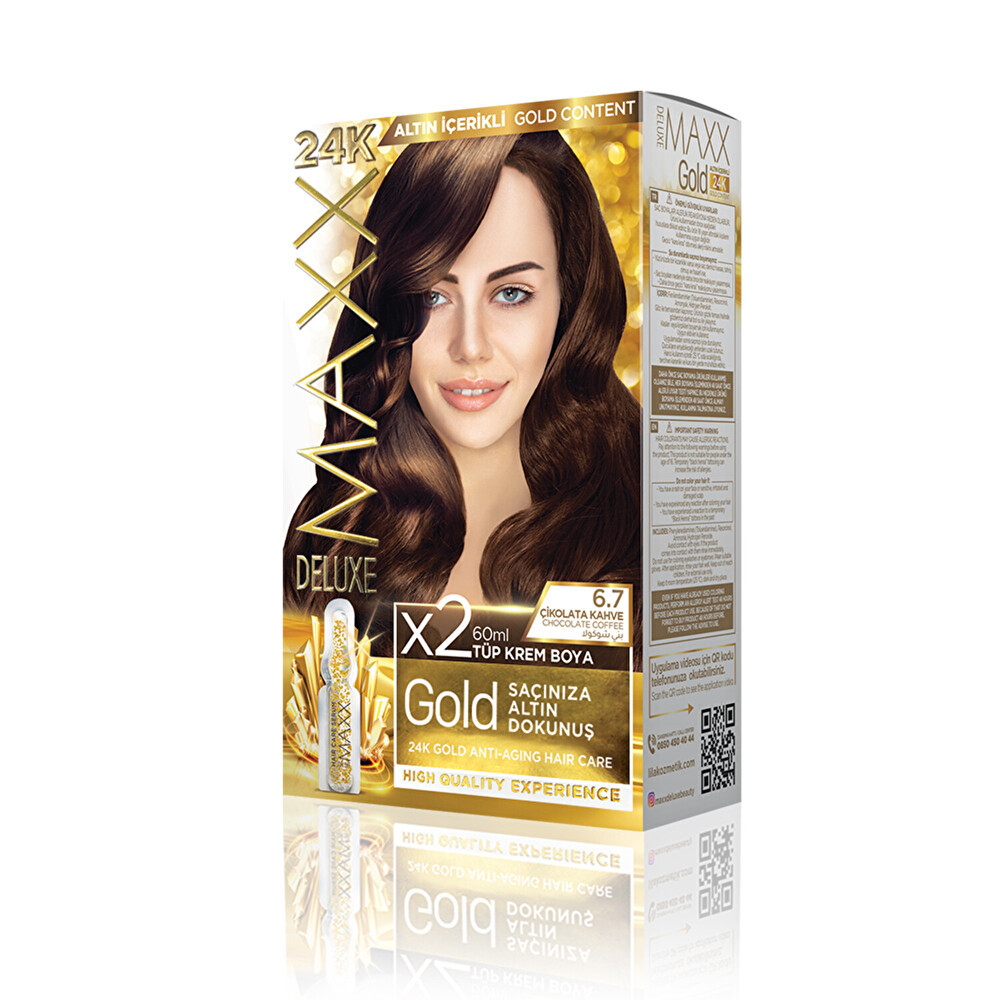 Maxx Deluxe Gold Set 6.7 Çikolata Kahve Saç Boyası Fiyatı