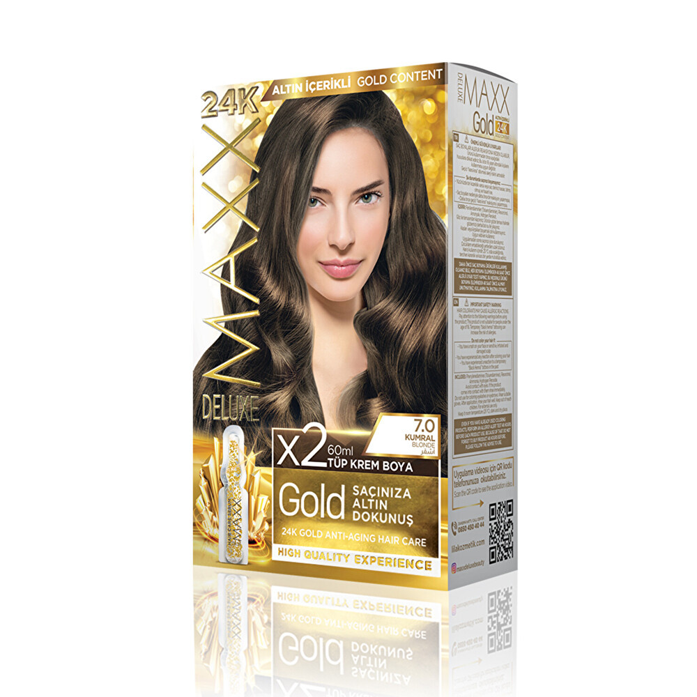 Maxx Deluxe Gold Set 7.0 Kumral Saç Boyası Fiyatı