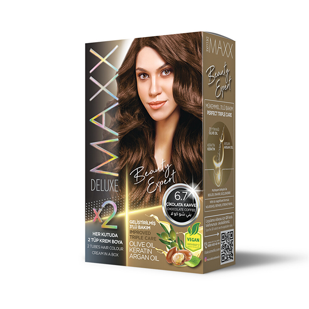 Maxx Deluxe Set Boya 6.7 Çikolata Kahve Saç Boyası Fiyatı