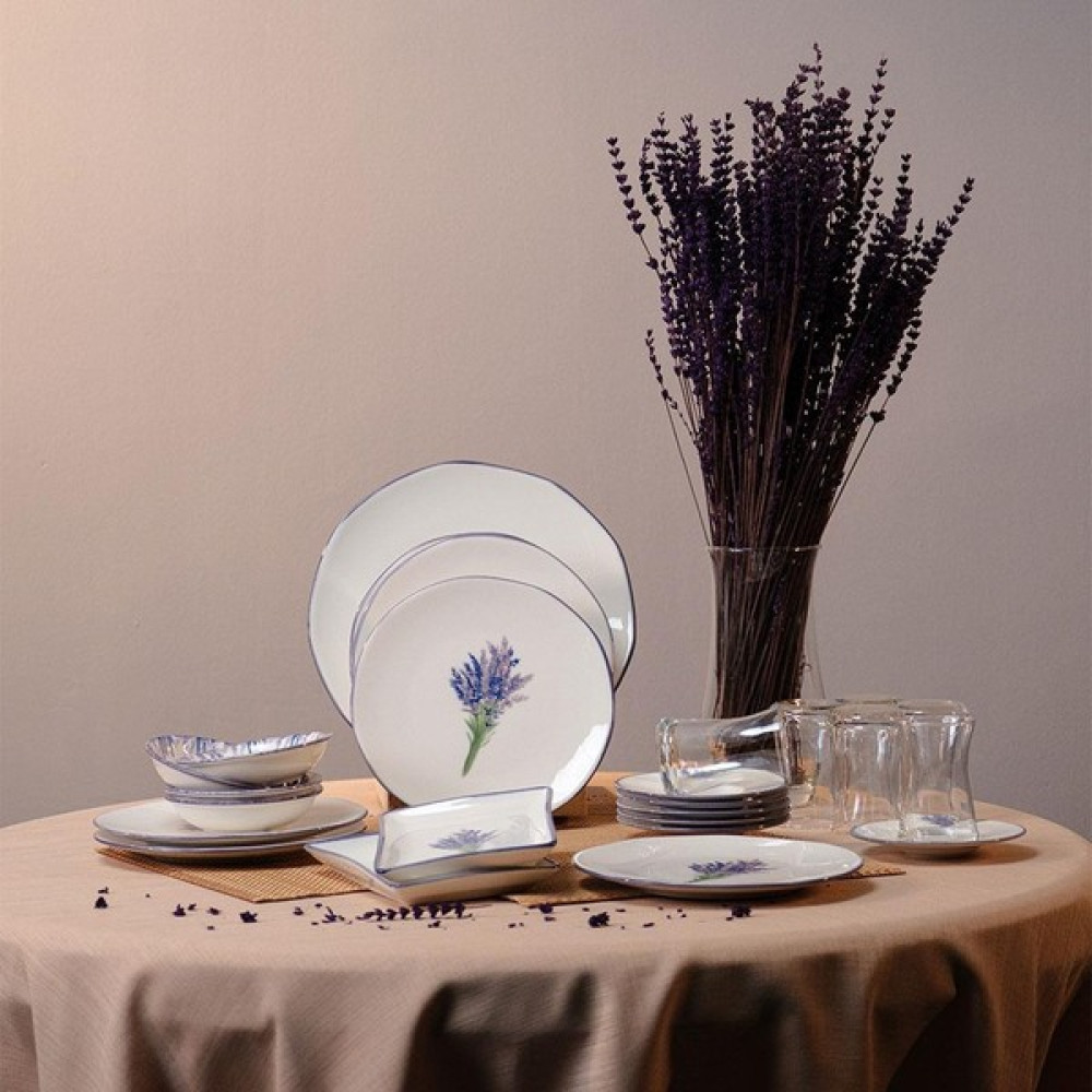 Maxx Doria Lavender 6 Kişilik 25 Parça Kahvaltı Takımı PA2020 Kahvaltı Takımı Fiyatı