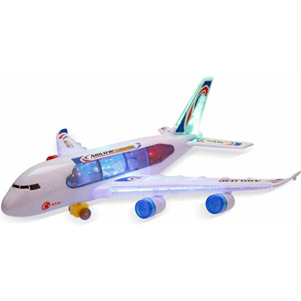 Maxx Wheels A330 Airline Sesli ve Işıklı Uçak - Renkli Oyuncak Araç Fiyatı
