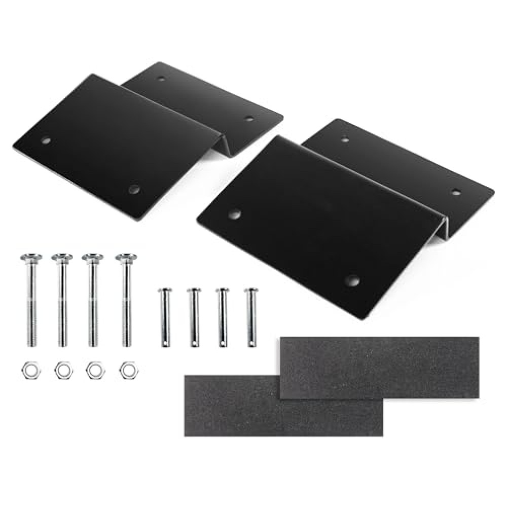 MAXXHAUL 50872 Steel Ramp Top Kit - Quickly Create Your Own Ramps with 2"x8" Planks to Safely Load ATV Motorcycle and Lawn Equipment On and Off Your Vehicle