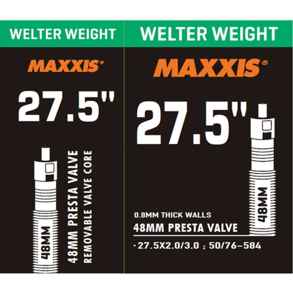Maxxıs Welter Weıght 27.5x2.0/3.0 Presta 48MM Iç Lastik Bisiklet Aksesuarları Fiyatı