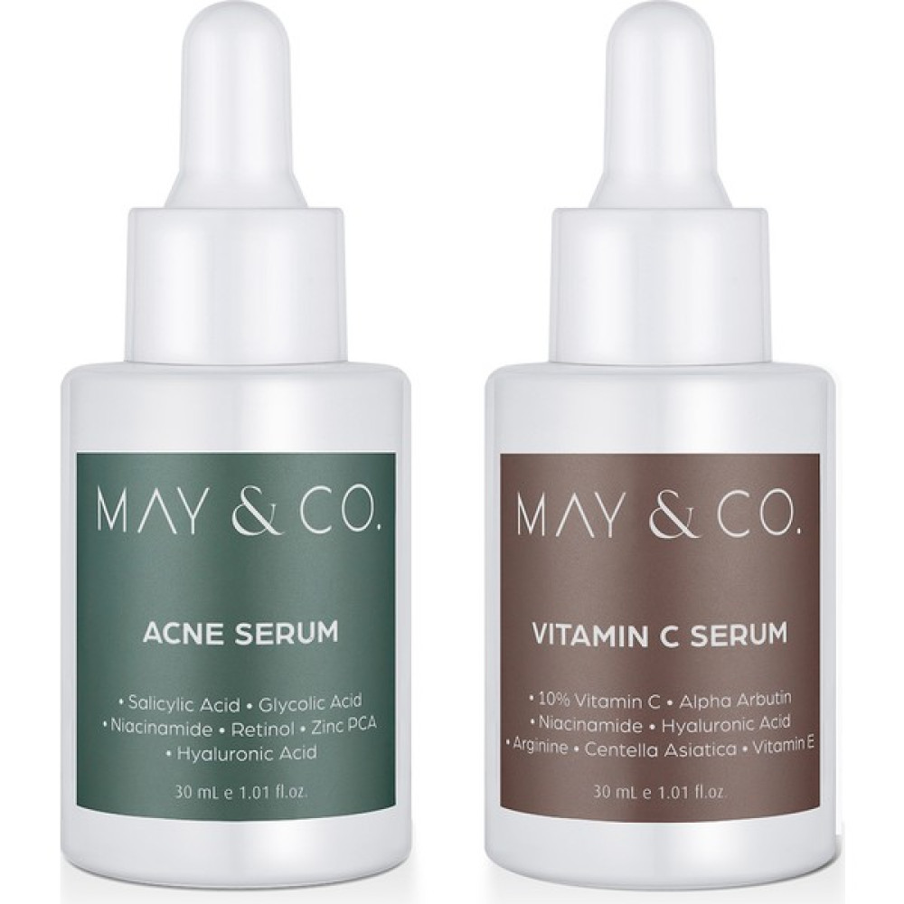 May & Co Akne Karşıtı, Cilt Tonu Eşitleyici ve Aydınlatıcı Bakım Seti Oto Boyaları Fiyatı
