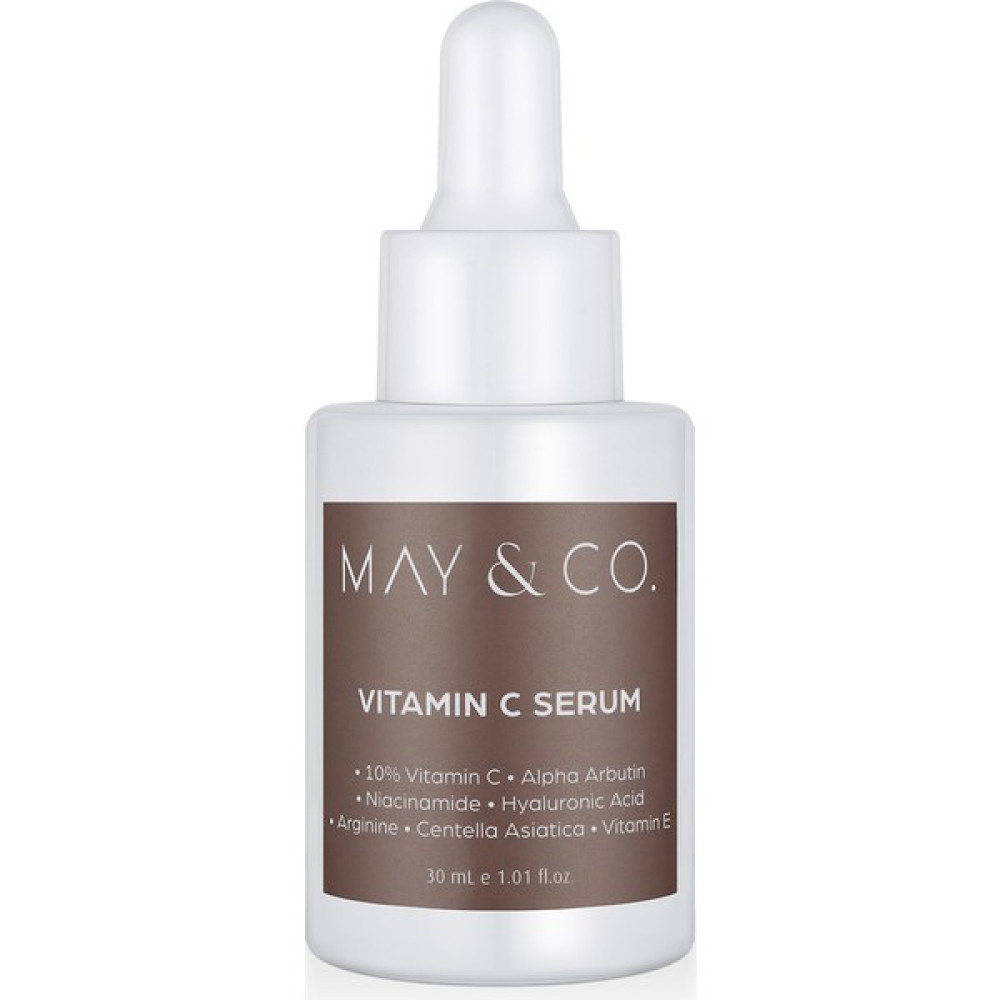 May & Co C Vitamini %10 + Niacinamide %10 Aydınlatıcı, Leke Karşıtı C Vitamini Serum Anti-Aging / Yaşlanma Karşıtı Fiyatı
