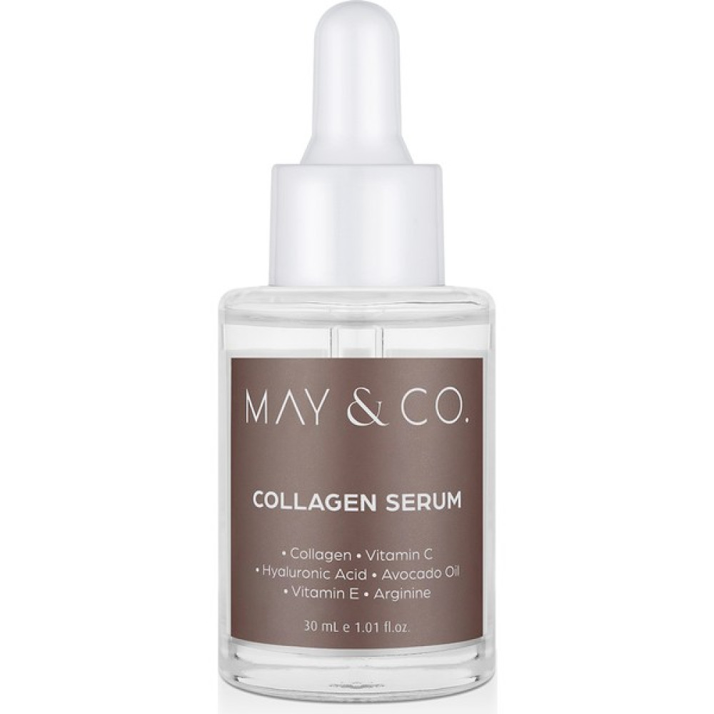 May & Co Cilt Yenileyici ve Dolgunlaştırıcı Collagen Cilt Bakım Serumu (C Vitamini+Avakado Oil+Arginine+) Oto Boyaları Fiyatı
