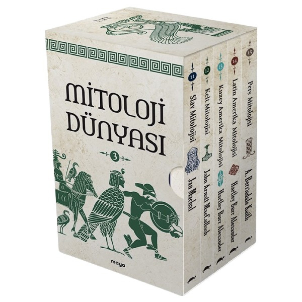 Maya Mitolojik Kitaplar Seti 3 - 5 Kitap Takım İnceleme Kitapları Fiyatı