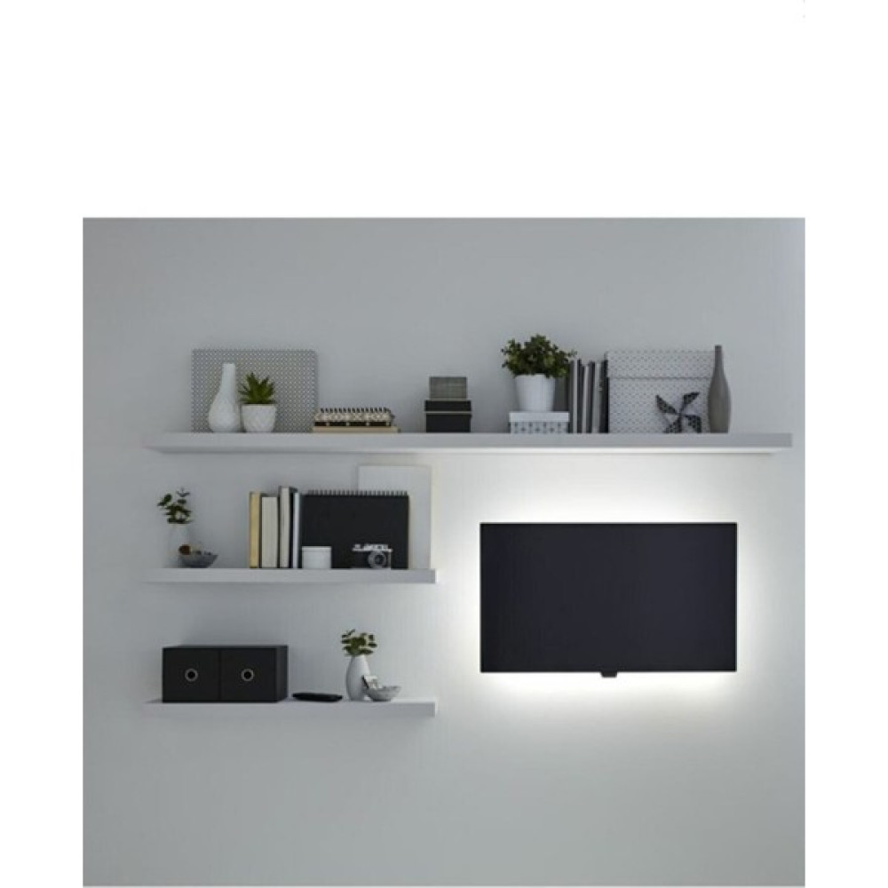 Maya Style Duvar Rafı, Tv Rafı Salon Dekorasyonu 3'lü Tv Rafı Kitaplık - Duvar Rafı & CD / DVD Rafı Fiyatı