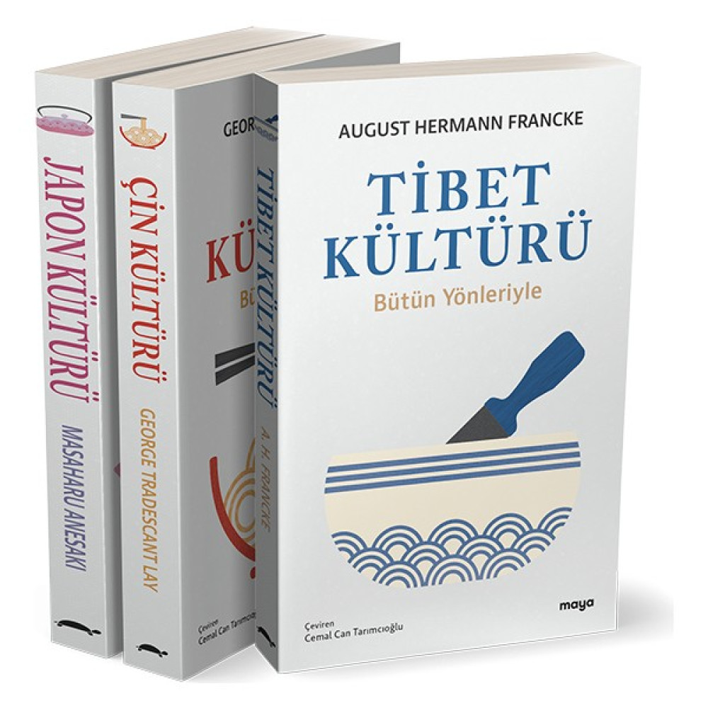 Maya Uzakdoğu Kitapları Seti – 3 Kitap Takım - August Hermann Francke Deneme - İnceleme Fiyatı