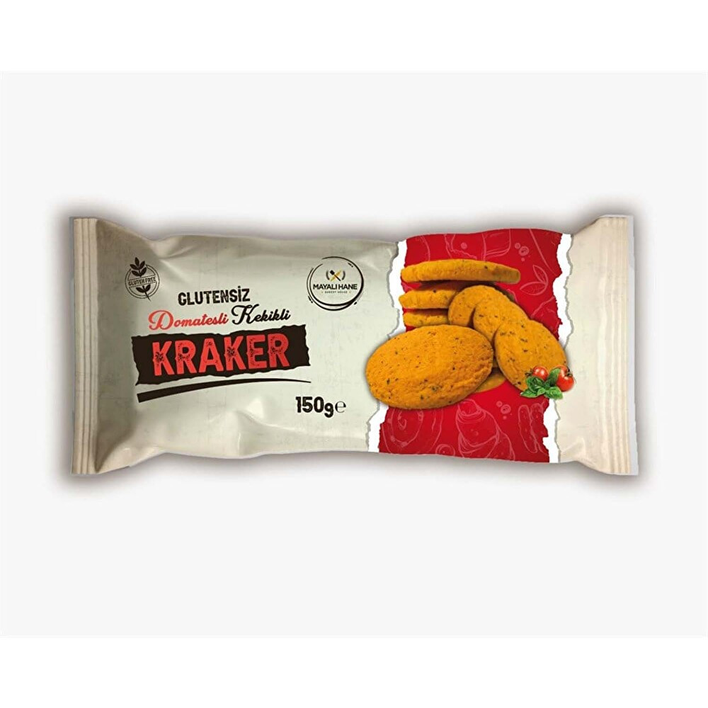 Mayalı Hane Glutensiz Domatesli Kekikli Kraker 150 g Diğer Fiyatı