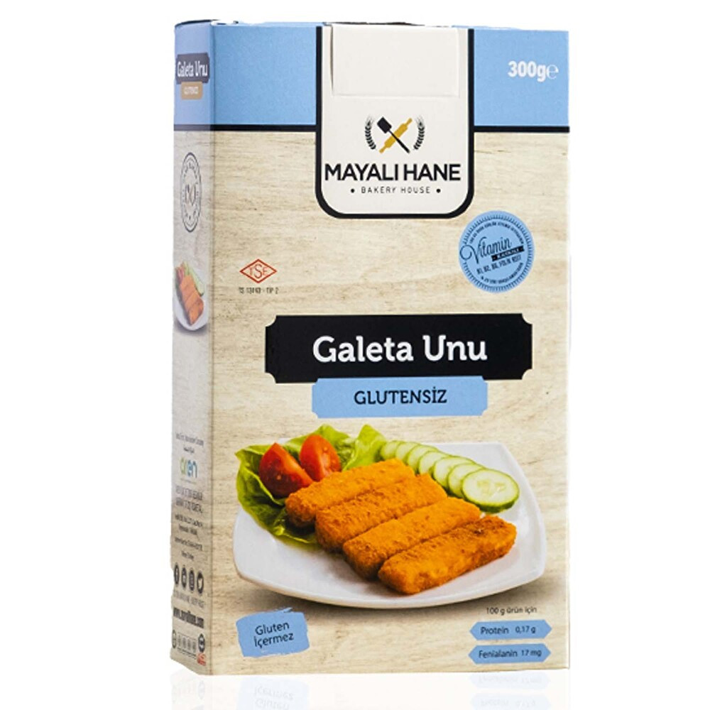 Mayalı Hane Glutensiz Galeta Unu 300 g Diğer Fiyatı