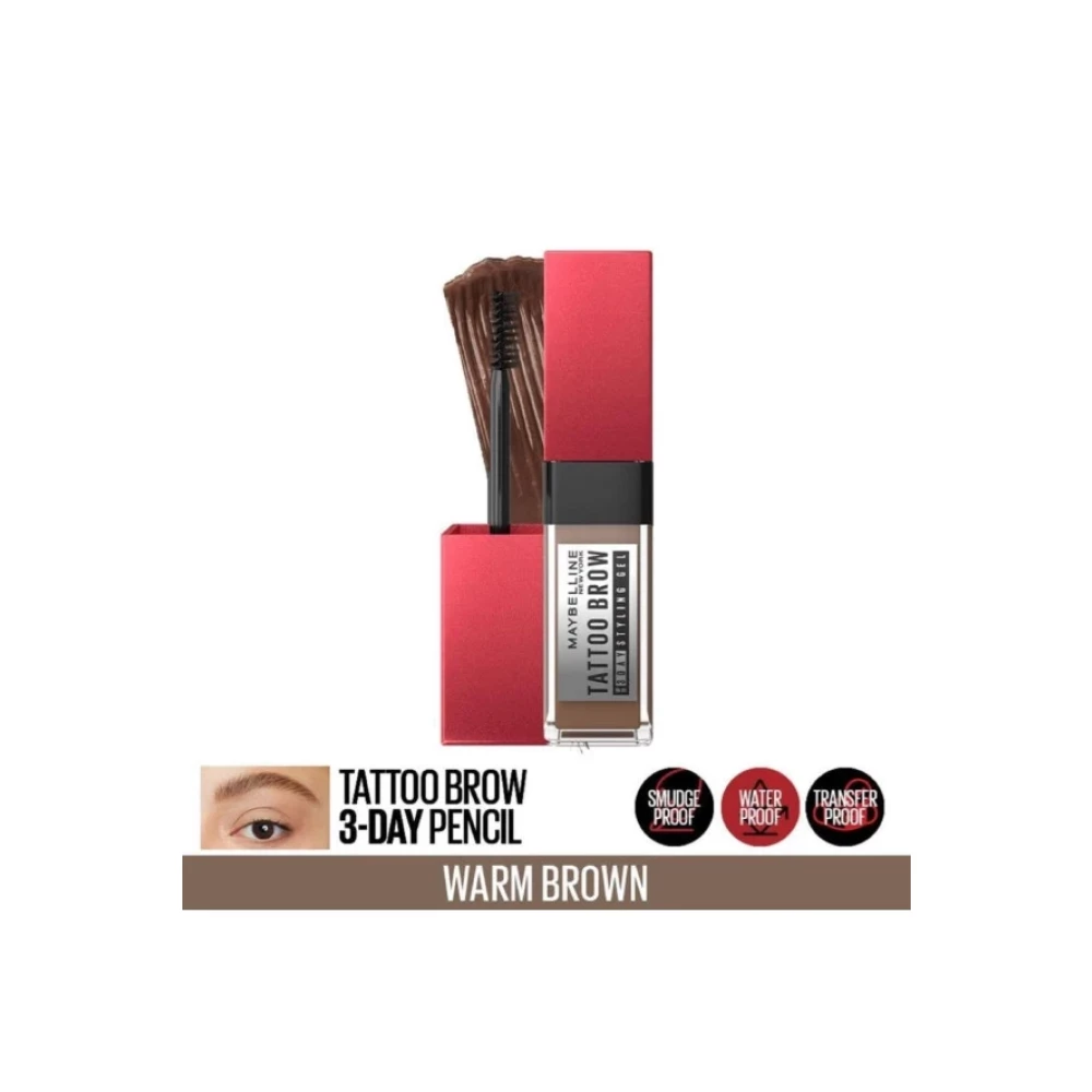Maybelline New York Brow 36H Gel 260 Deep Brown Kaş Makyajı Fiyatı