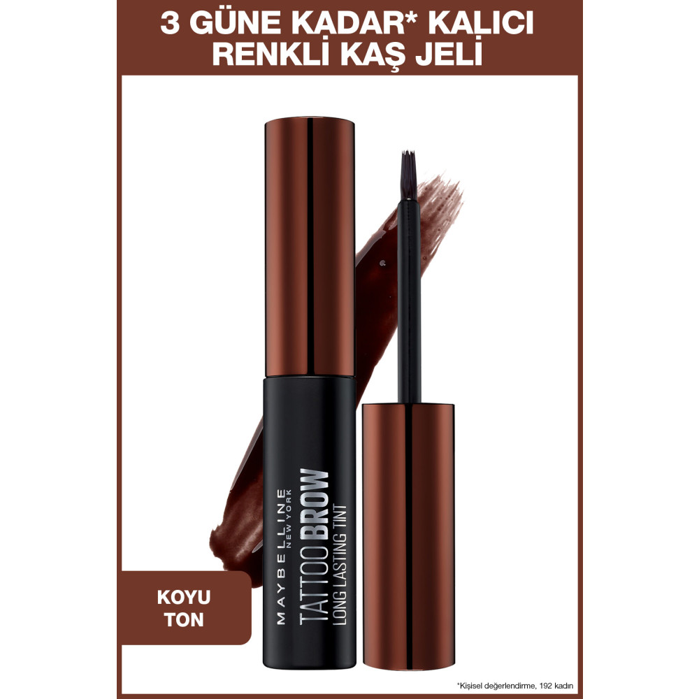 Maybelline New York Brow Tattoo Geçici Kaş Dövmesi - Koyu Ton Kaş Makyajı Fiyatı