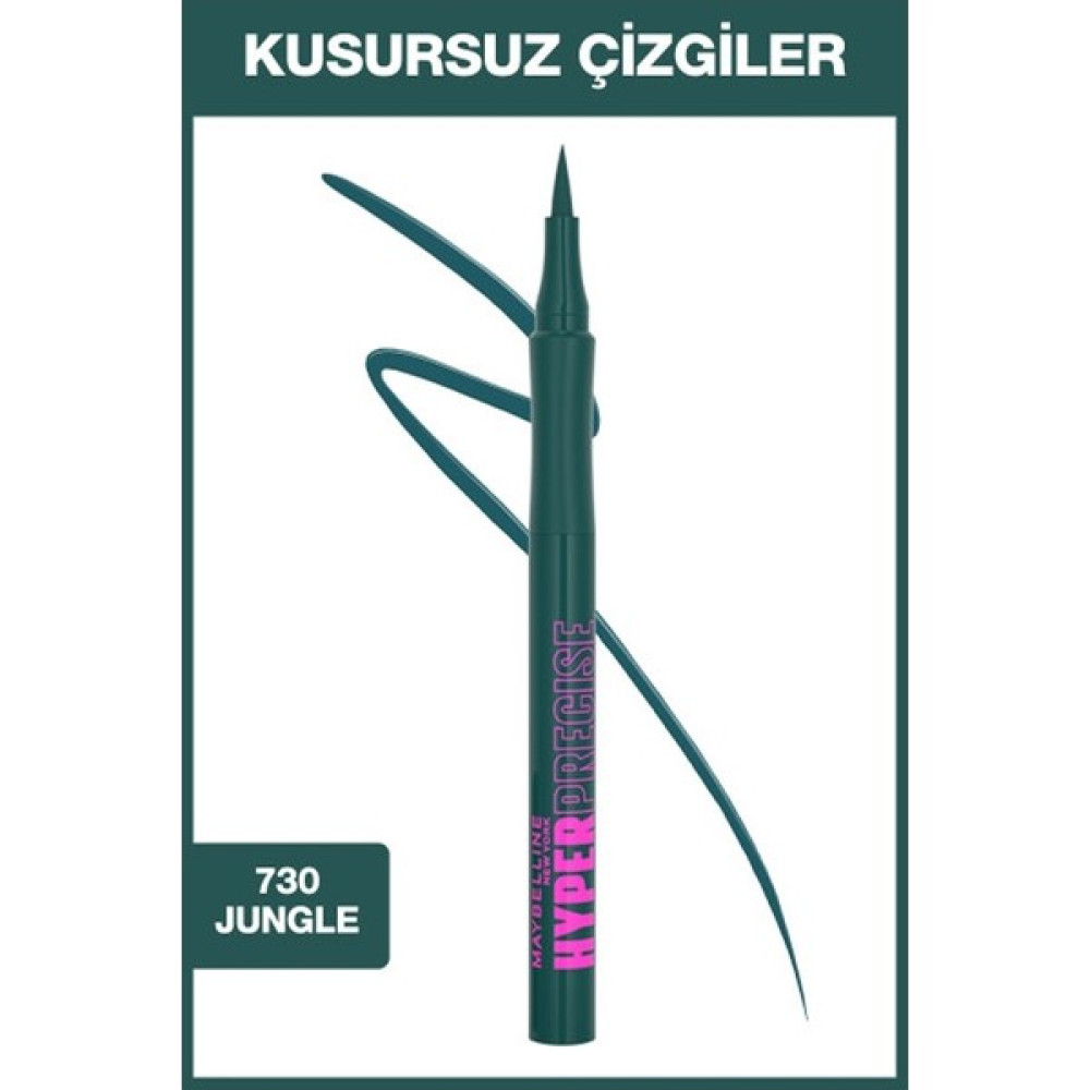 Maybelline New York Hyper Precise All Day Likit Liner 730 Jungle Green Eyeliner Fiyatı
