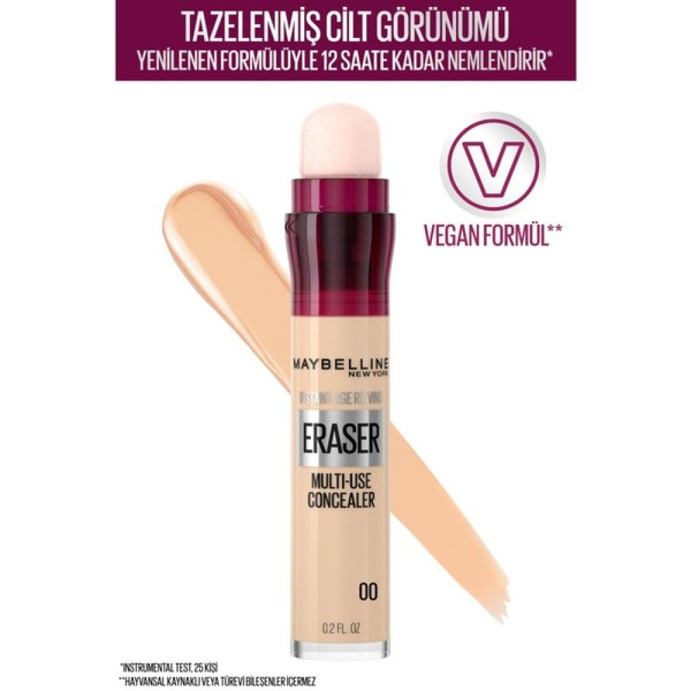Maybelline New York Instant Anti Age Eraser Kapatıcı - 00 Ivory Concealer Fiyatı