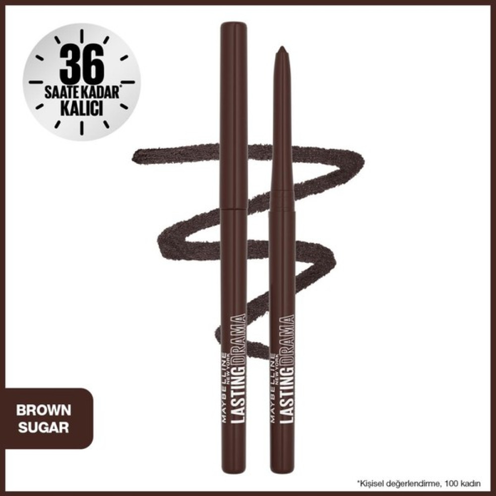 Maybelline New York Lasting Drama Automatic Liner Göz Kalemi- Brown Sugar Göz Kalemleri Fiyatı