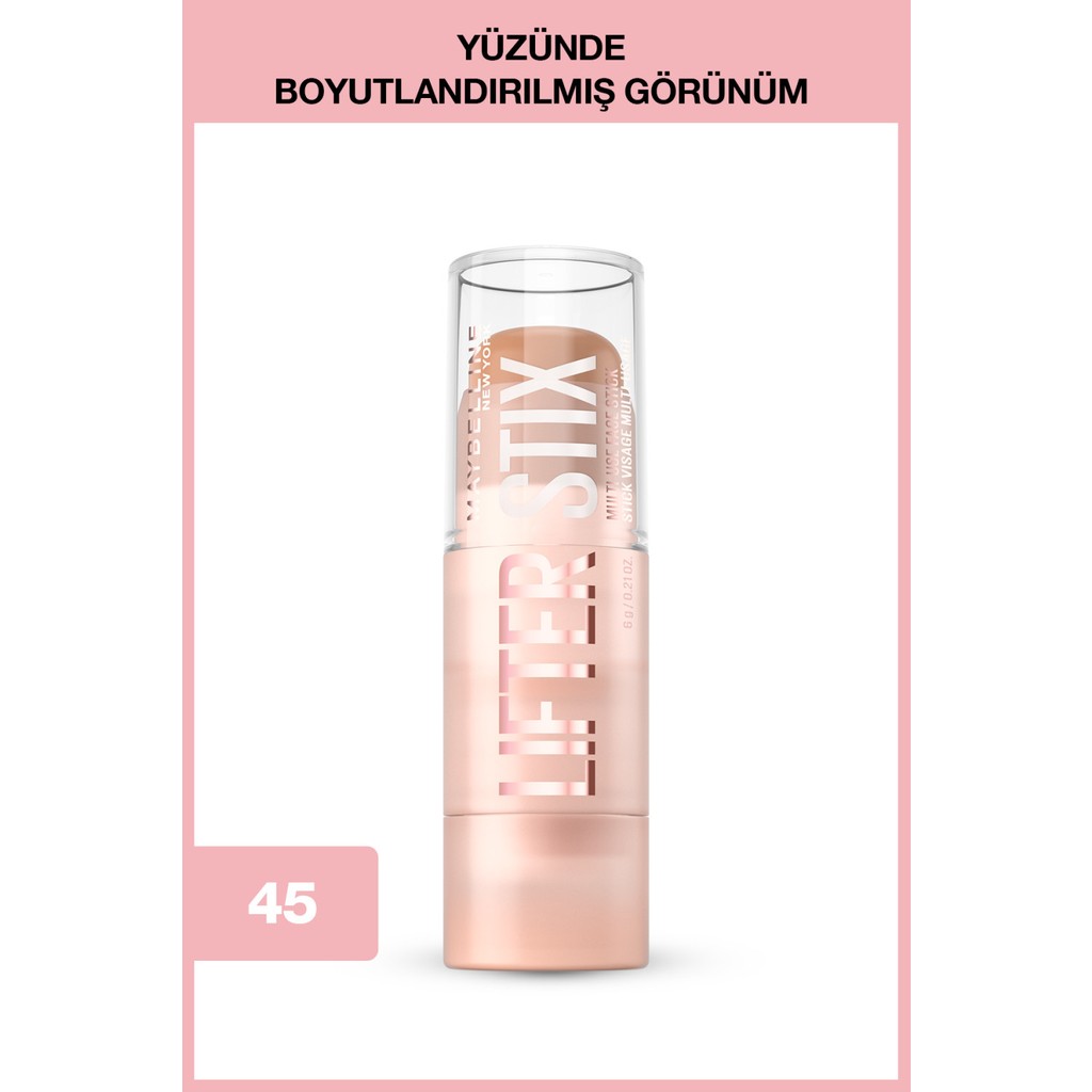 Maybelline New York Lifter Stix Yüz Şekillendirici Stick- 45 - Lifter Stix 45 Göz Farı Fiyatı
