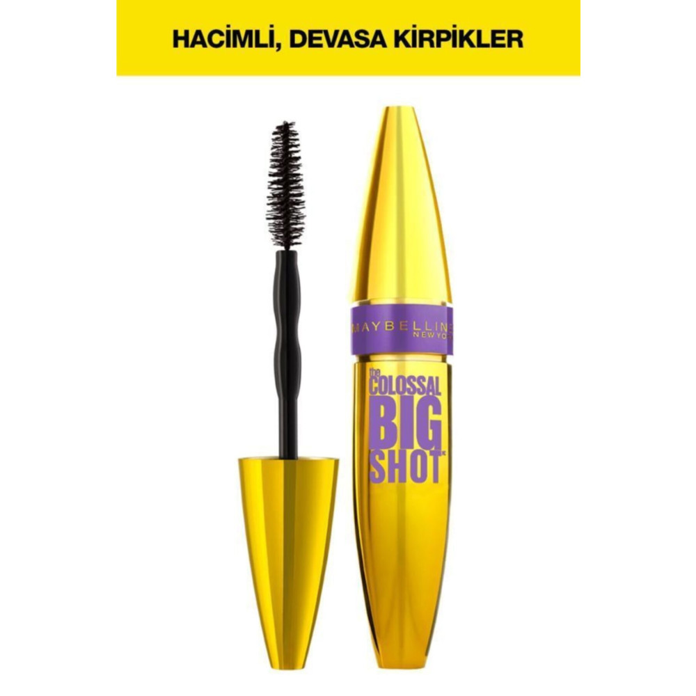 Maybelline New York Maybelline Colossal Big Shot Black Mascara Rimeller / Maskaralar Fiyatı