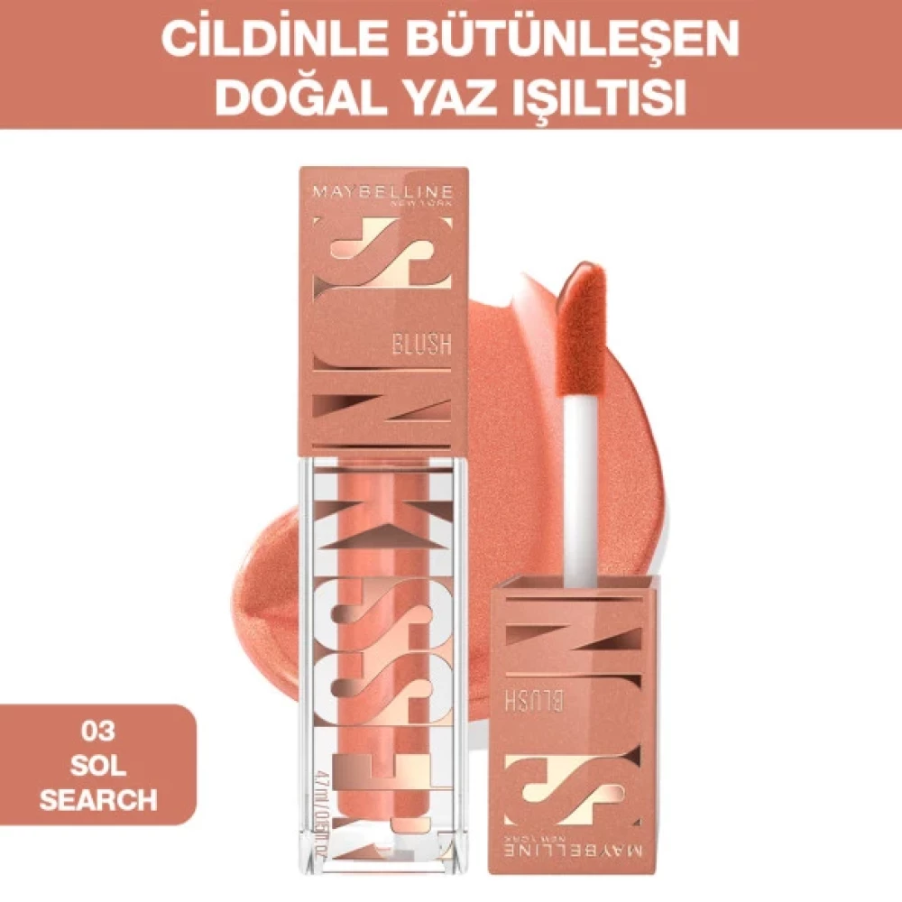 Maybelline New York Sunkisser Likit Allik- 03 Sol Search Allık Fiyatı