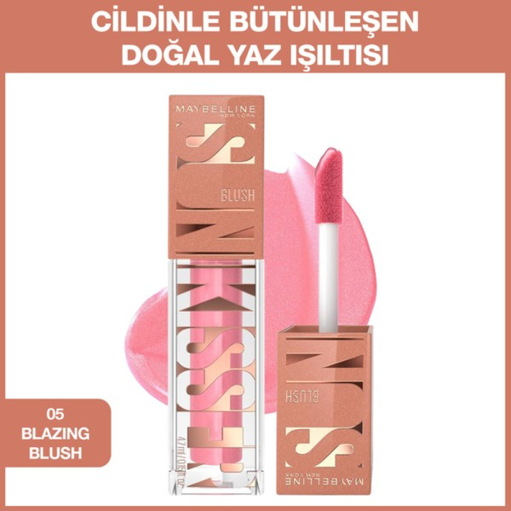 Maybelline New York Sunkisser Likit Allık - 05 Blazing Blush Allık Fiyatı