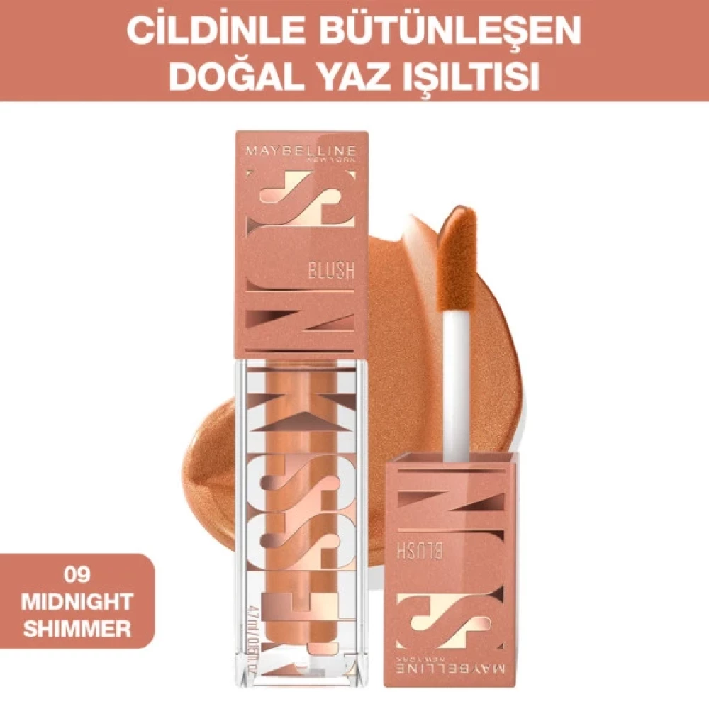 Maybelline New York Sunkisser Likit Allık- 09 Midnight Shimmer Allık Fiyatı