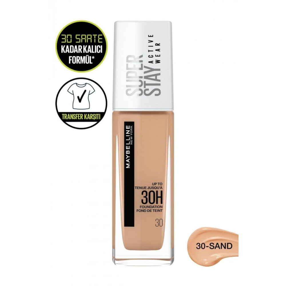 Maybelline New York Super Stay Active Wear 30H Fondoten Makyaj Ürünleri Fiyatı