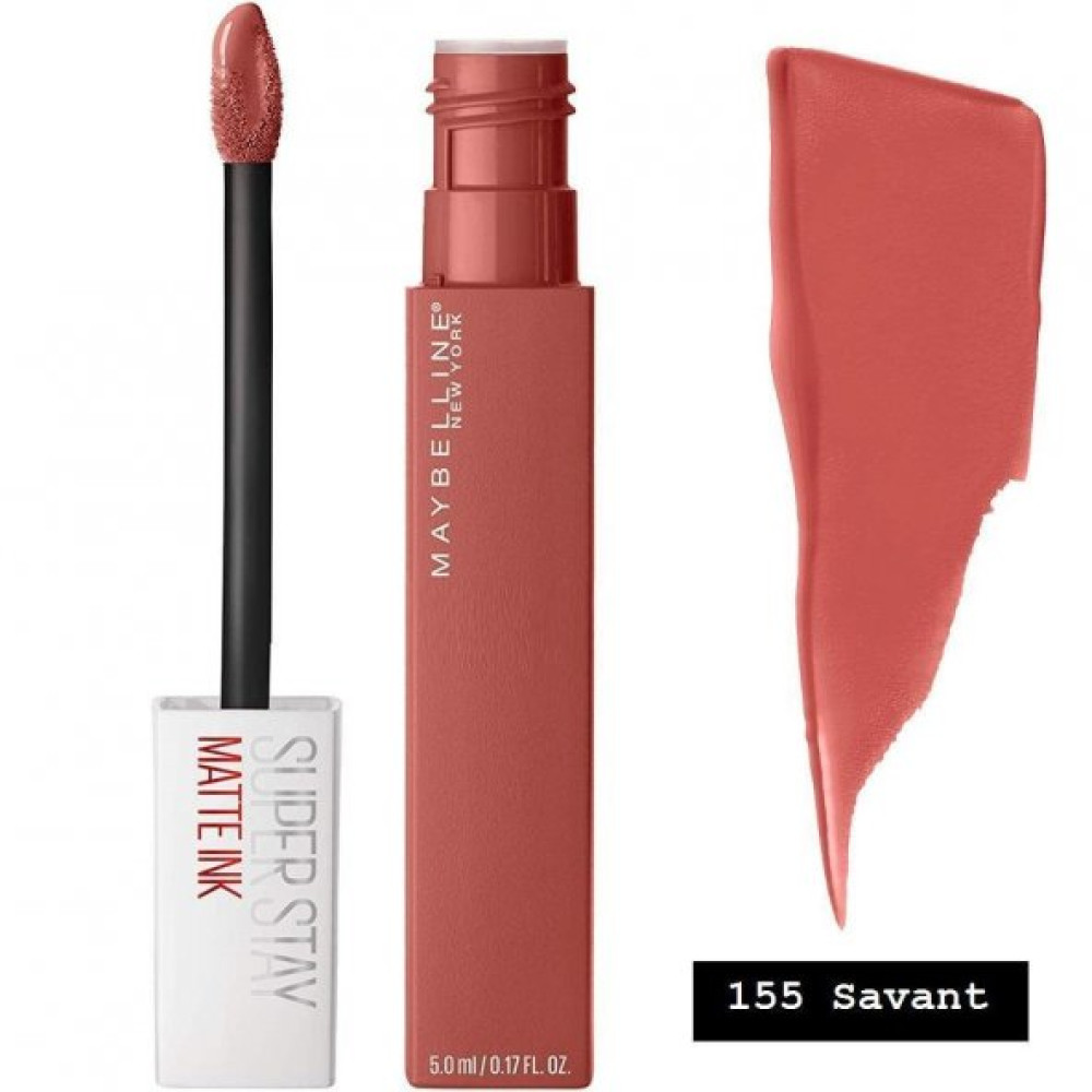 Maybelline Super Stay Matte Ink Kalici Likit Mat Ruj 155 Savant Makyaj Ürünleri Fiyatı