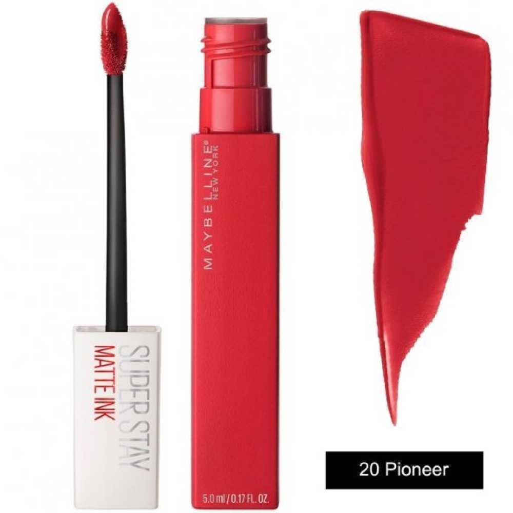 Maybelline Super Stay Matte Ink Kalici Likit Mat Ruj 20 Pioneer Makyaj Ürünleri Fiyatı