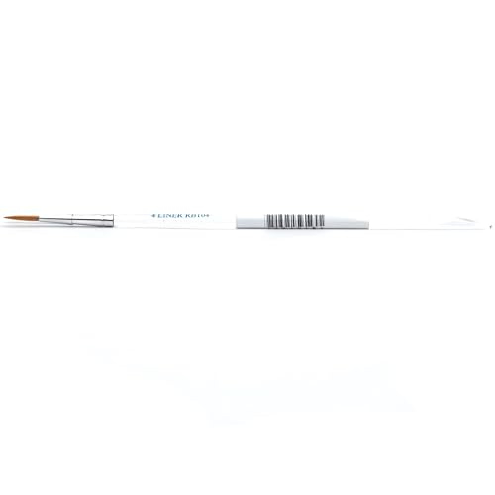 Mayco Reflections Golden Taklon Brush - Liner, Short Handle, Size 4
