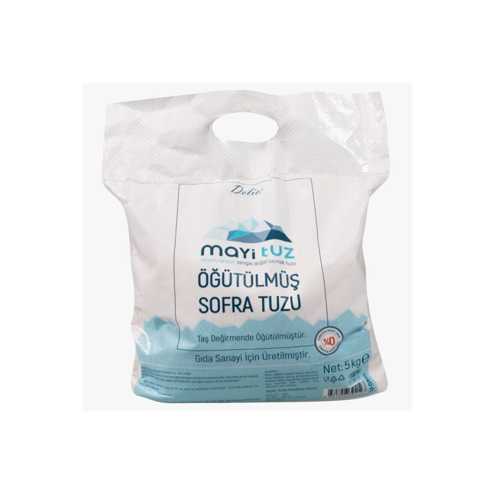 Mayi Tuz Mayi Delice Doğal Tuz (ÖĞÜTÜLMÜŞ) 5 Kg Tuz Fiyatı