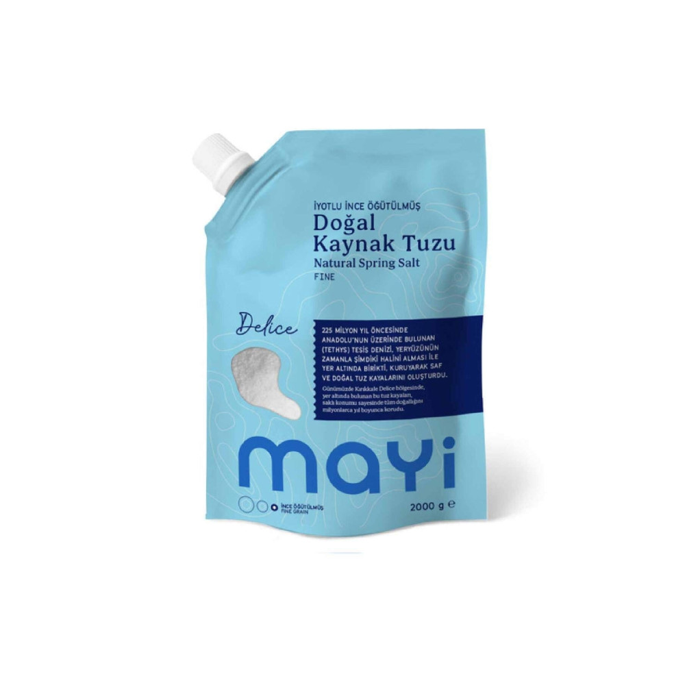 Mayi Tuz Mayi Doğal Tuz (İyotlu İnce) 2 Kg Tuz Fiyatı