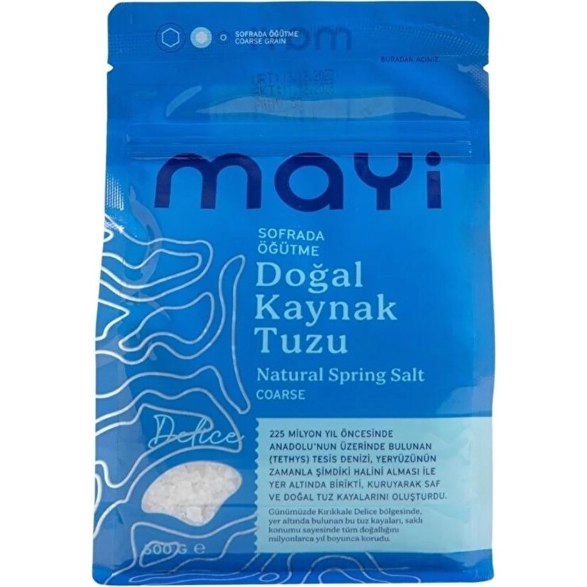 Mayi Tuz Mayi Sofrada Öğütme Tuz 500 gr Diğer Fiyatı