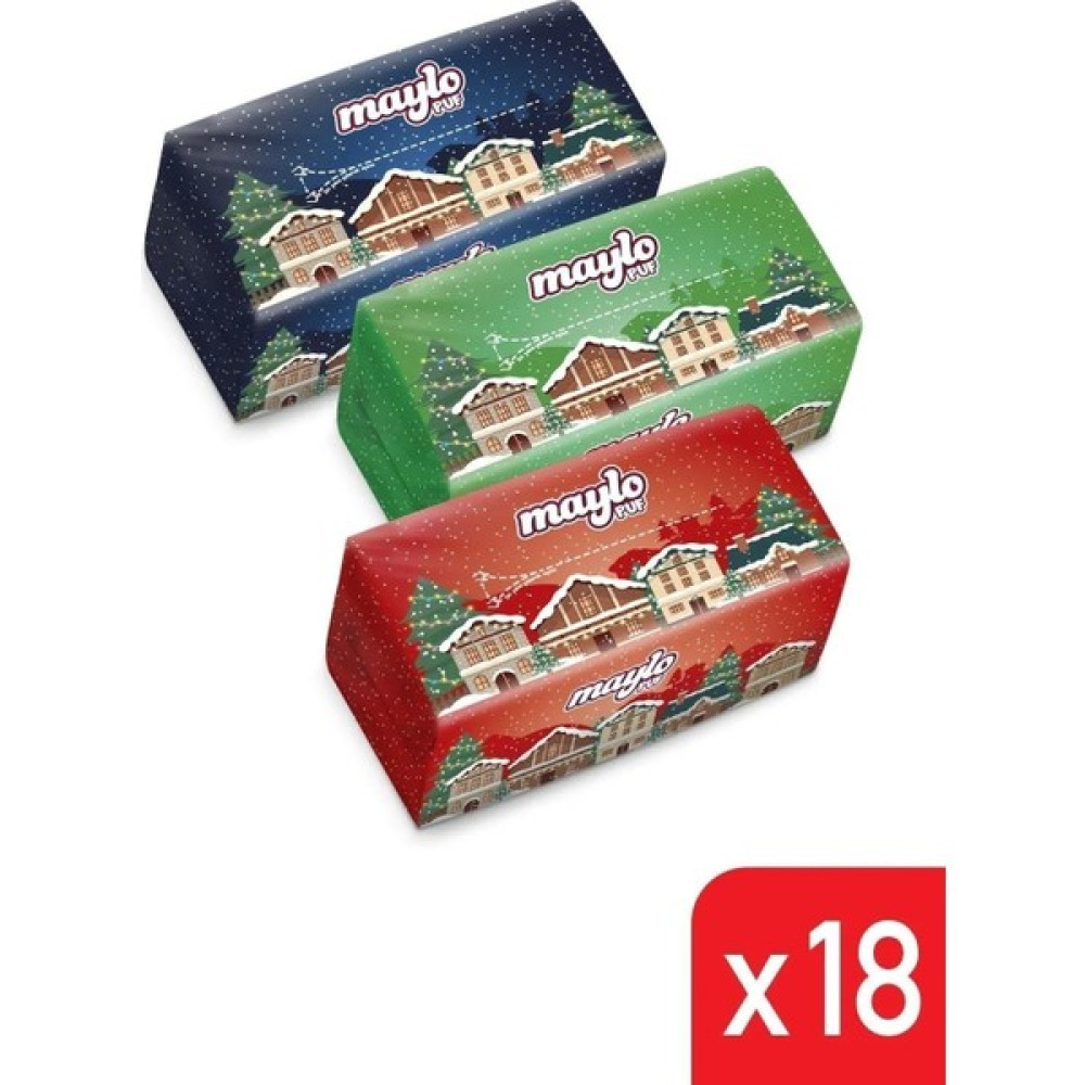 Maylo Kış Serisi Mix Puf Mendil 150'LI X18 Kağıt Mendil Fiyatı