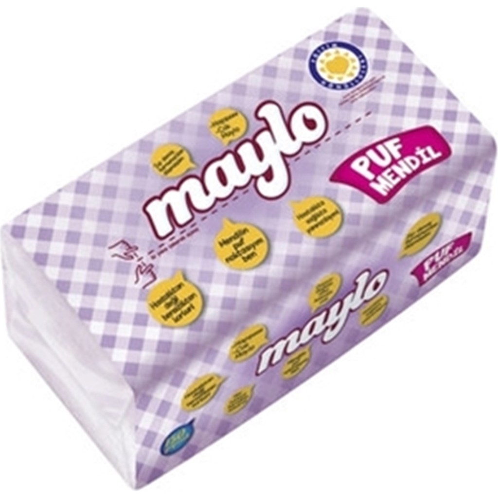 Maylo Puf Mendil 150'li - Renkli Diğer Fiyatı