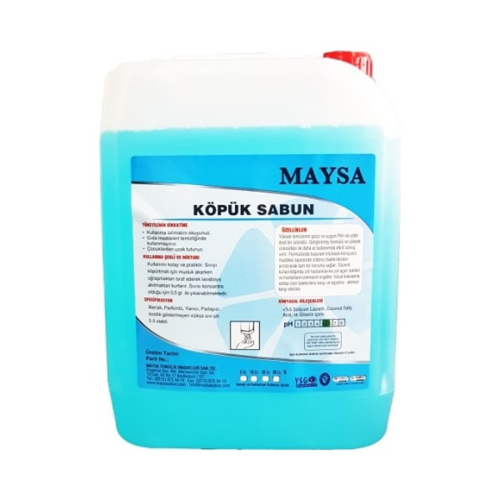 Maysa Köpük El Sabunu 4 Lt. Sabunlar Fiyatı