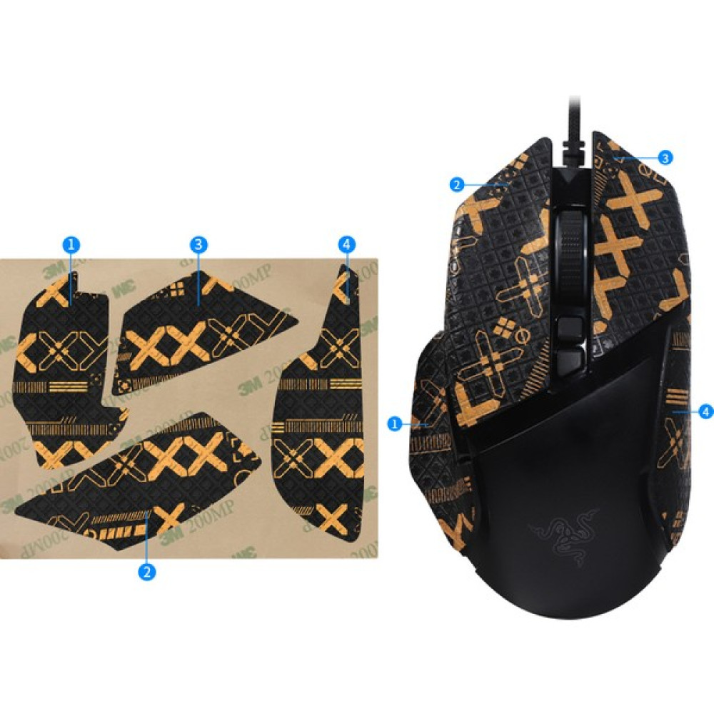 Mayvoo Baskılı Tam/yarım Kapak Fareler Etiket Kaymaz Fare Sticker Razer Basilisk V3 / V3 Pro Oyun Faresi (Yurt Dışından) Mouse Pad Fiyatı
