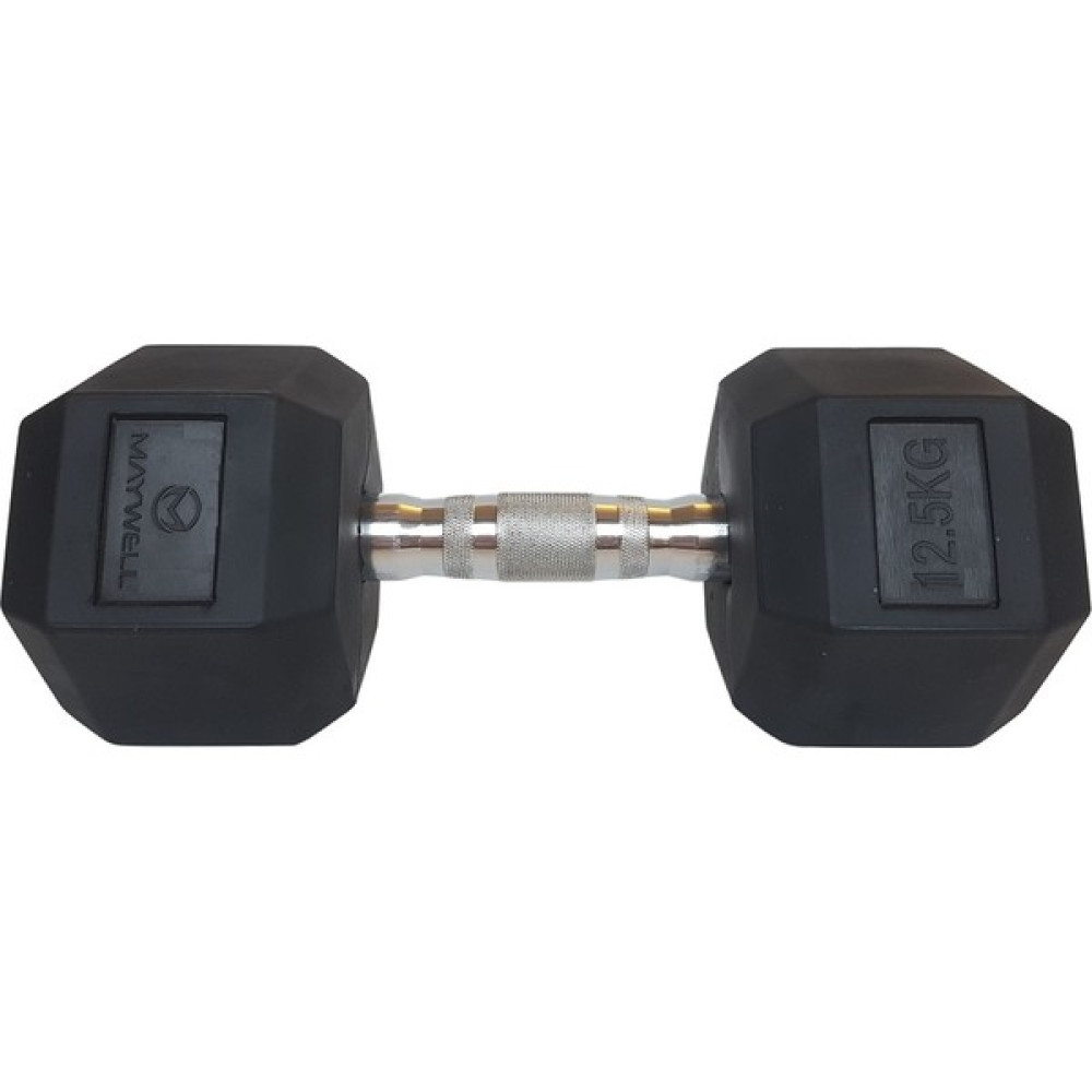 Maywell Hex 12.5 kg Kauçuk Dambıl Dambıllar & El / Ayak Ağırlıkları Fiyatı