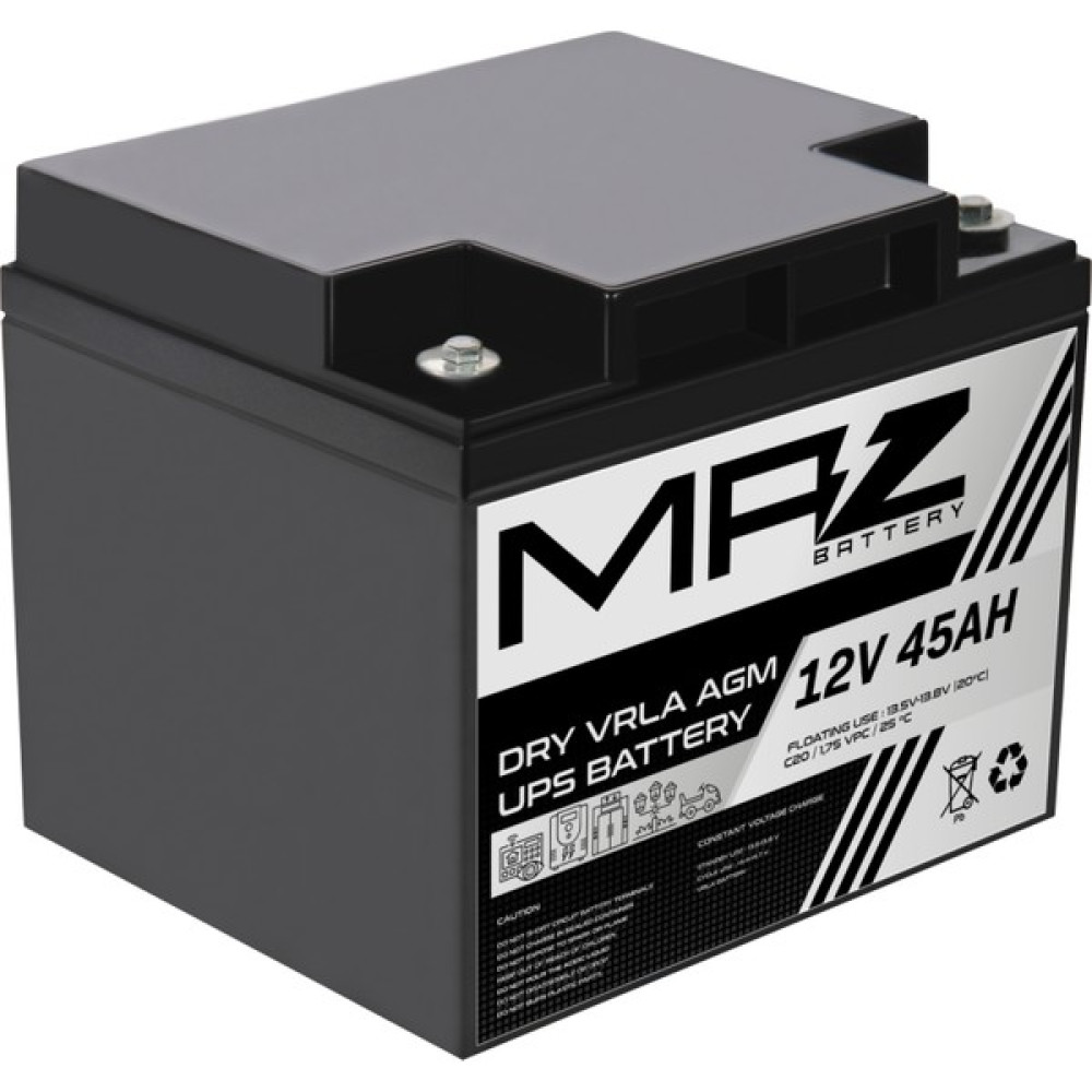 Maz Akü 12 Volt 45 Amper (Ah) Kuru Agm Vrla Akü (Yeni Üretim) Akü Fiyatı