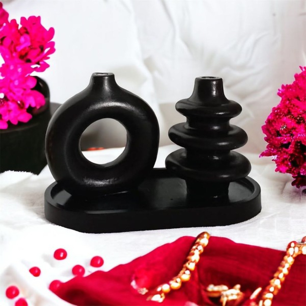 Mazze Home Dekoratif Set - Siyah Vazo Fiyatı