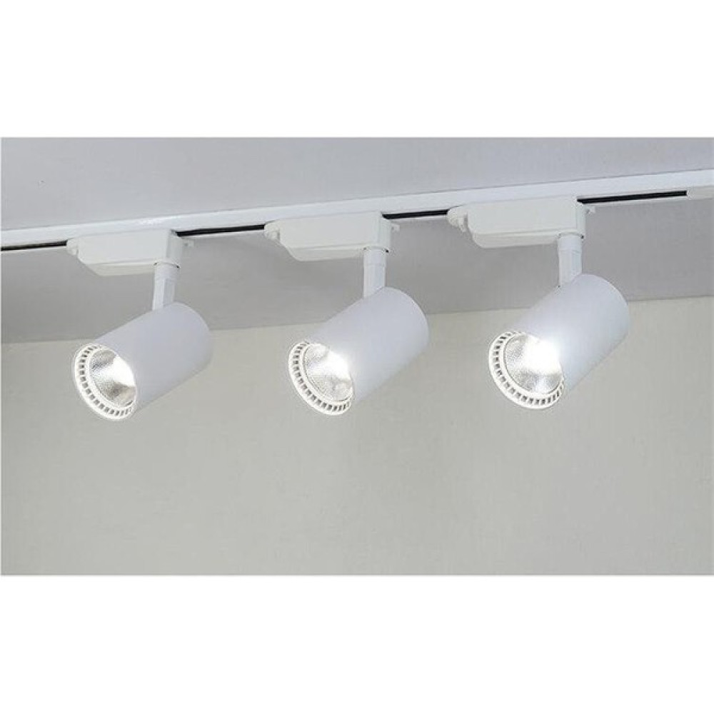 MB 4 Adet Spot 30 Watt Beyaz Kasa -Beyaz Işık LED Armatür ve 1m Ray Armatür Fiyatı