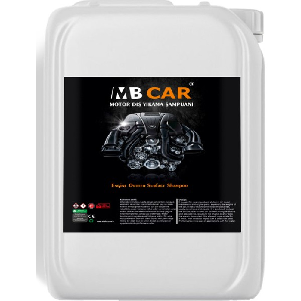 MB Car Motor Dış Yıkama Şampuanı 5 Lt Oto Boyaları Fiyatı