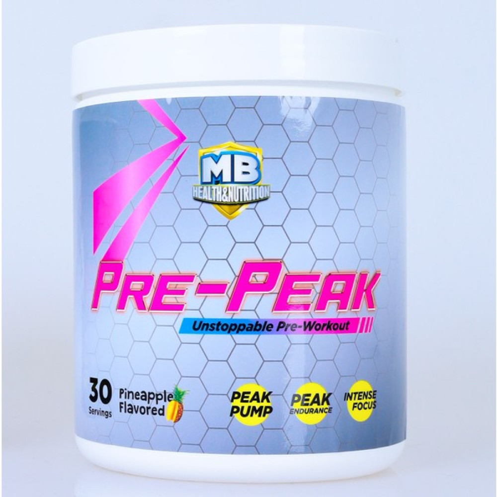 Mb Health&Nutrition Pre-Peak 630gr Unstoppable Pre-Workout - Ananas Amino Asit Fiyatı