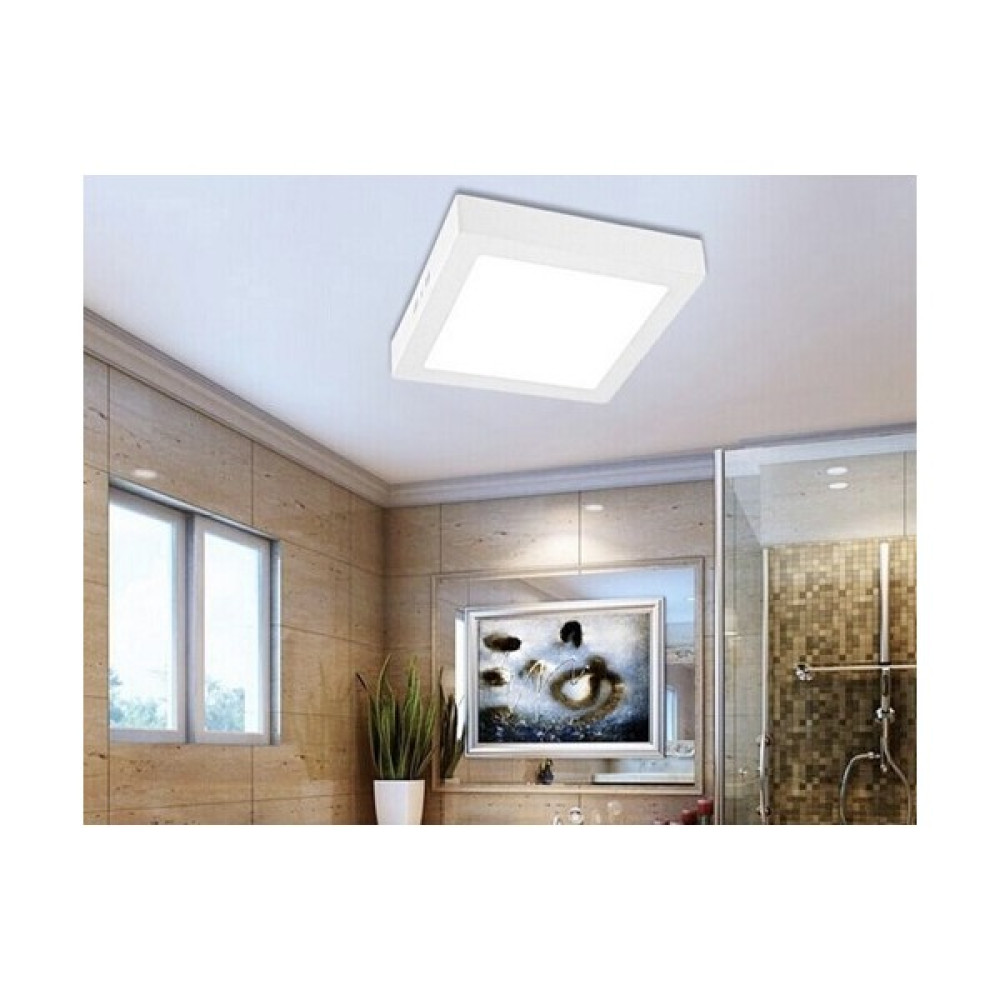 MB LED Kare Beyaz Sıvaüstü LED Tavan Aydınlatma Armatürü 24W Panel Armatür Fiyatı