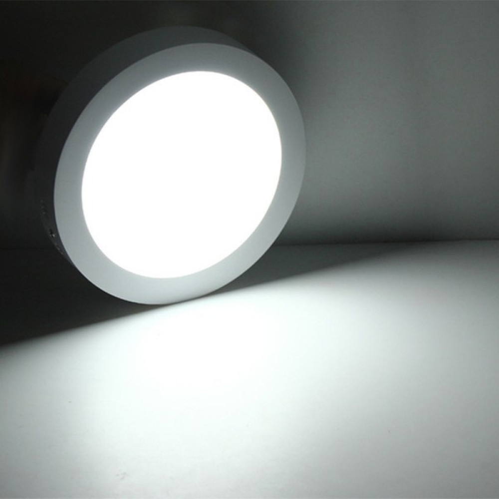 MB LED Tavan Spot Panel Yuvarlak Model Sıva Üstü 18 Watt Armatürü - 3200K - Günışığı Armatür Fiyatı