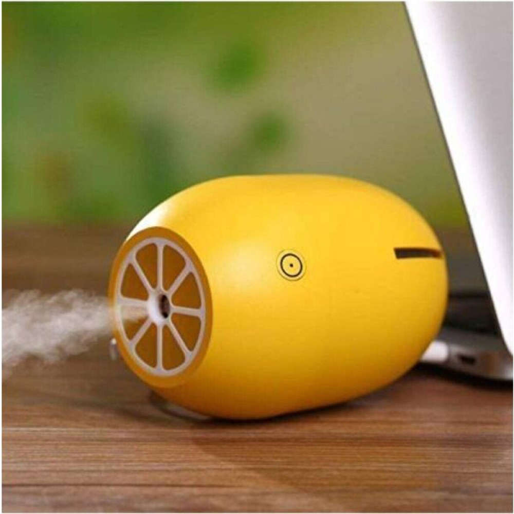M&B Usb Hava Oda Buhar Cihazi 180 Ml Limon Tipi Mini Hava Nemlendirici Buhar Makinesi - Sarı Hava Temizleme - Nemlendirme Cihazları Fiyatı