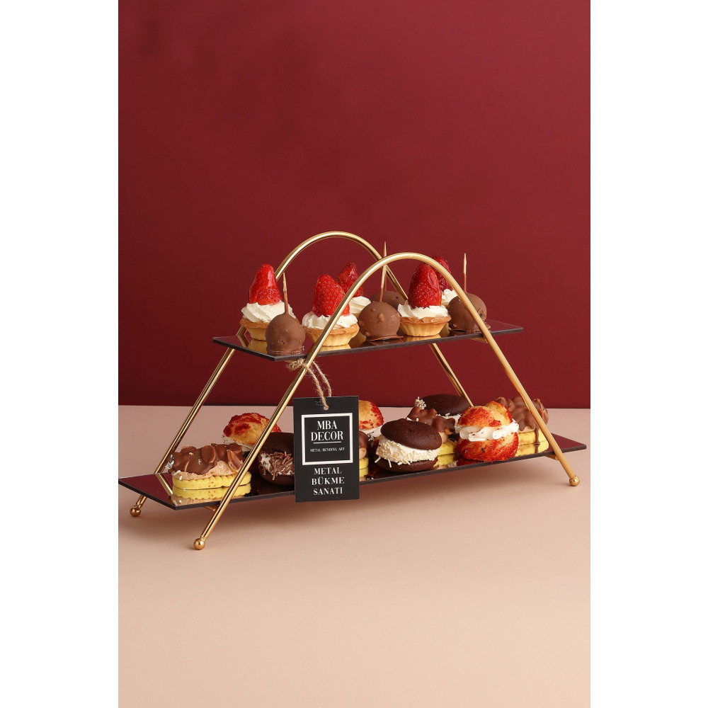 mba decor metal bending art Üçgen Gold Aynalı Kahve Yanı Sunumluk Hediyelik Dekorasyon Ikramlık Organizer Mdf Ahşap 26 Tepsiler / Fırın Kapları Fiyatı