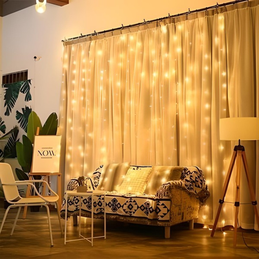 MBB Ticaret 2x2 Metre 320 LED 8 Fonskiyonlu Dekoratif LED Günışığı Perde Led Aydınlatmalar Fiyatı